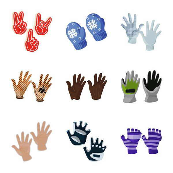 Векторный дизайн аксессуаров и логотипа стиля. Коллекция аксессуаров и отличительных знаков запаса для интернета
.