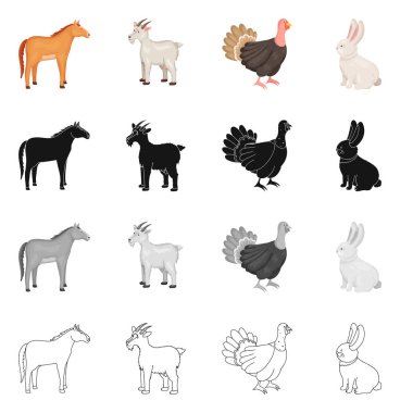 Üreme ve mutfak logosu yalıtılmış nesne. Set ıslahının ve organik web için hisse senedi simgesi.