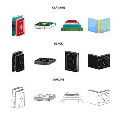 İzole işareti eğitim ve kapak nesne. Eğitim ve kitabevi hisse senedi vektör çizim.