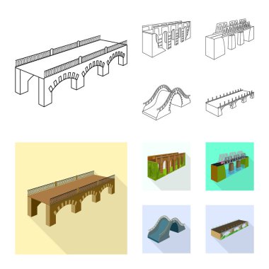 Bağlantı ve tasarım logo vektör Illustration. Bağlantı ve yan hisse senedi vektör çizim.