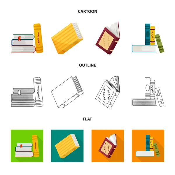 Διάνυσμα σχεδιασμό της κατάρτισης και κάλυψης σύμβολο. Σύνολο κατάρτισης και εικονογράφηση διάνυσμα απόθεμα βιβλιοπωλείο. — Διανυσματικό Αρχείο