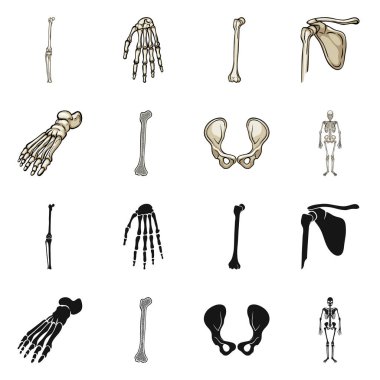 Tıp ve klinik işareti yalıtılmış nesne. Tıp ve hisse senedi için tıbbi vektör simge kümesi.