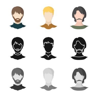 Profesyonel ve fotoğraf simge vektör Illustration. Profesyonel ve profil hisse senedi simgesi için web topluluğu.