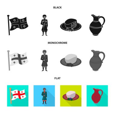 Kültür ve gezi logo vektör tasarımı. Kültür ve özgünlük hisse senedi simgesi için web topluluğu.