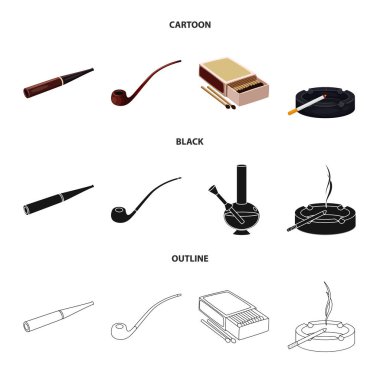 Çöp yalıtılmış nesne ve dur simgesi. Çöp ve alışkanlık hisse senedi simgesi için web topluluğu.