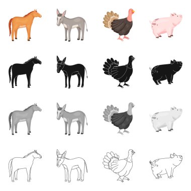 Üreme ve mutfak simgesi yalıtılmış nesne. Koleksiyon ıslahının ve web için organik hisse senedi simgesi.