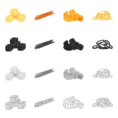 Vektör illüstrasyon işareti bar ve Oktoberfest. Oktoberfest ve hisse senedi vektör çizim pişirme koleksiyonu.