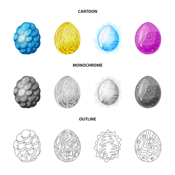 Geïsoleerde object van mens en dier en prehistorische pictogram. Collectie van dierlijke en schattig aandelensymbool voor web. — Stockvector