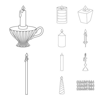 Kaynak ve tören işaret yalıtılmış nesne. Kaynak ve yangın hisse senedi vektör çizim topluluğu.