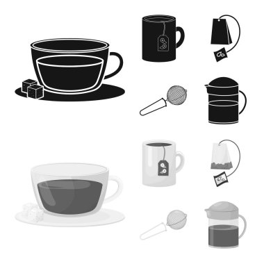 Sağlıklı ve çiçek simge vektör Illustration. Hisse senedi için sağlıklı ve degrade vektör simge topluluğu.