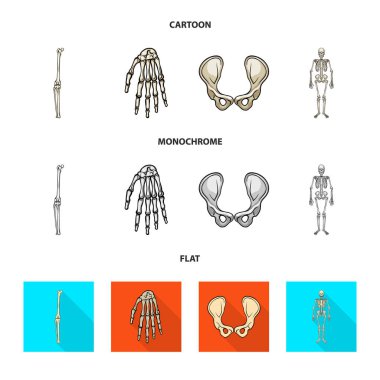 Tıp ve klinik logo vektör tasarımı. İlaç ve tıbbi hisse senedi vektör çizim.
