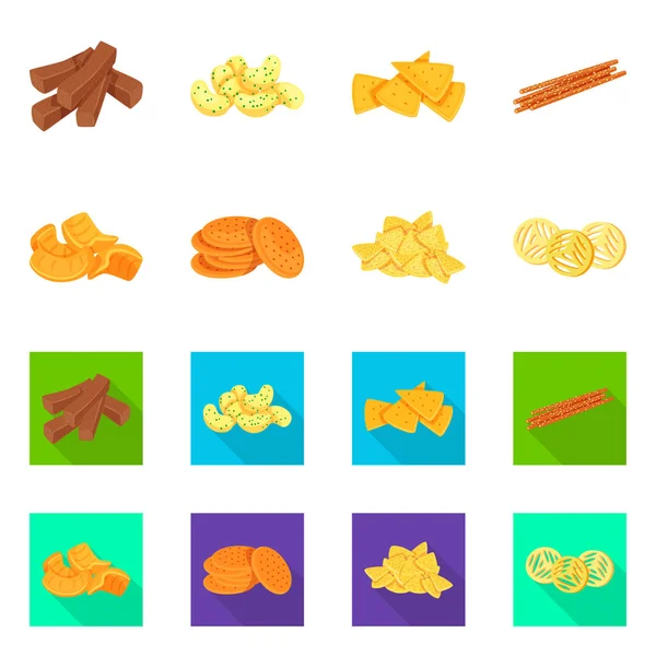 Ilustración vectorial de Oktoberfest y logotipo de la barra. Set de Oktoberfest y símbolo de caldo de cocina para web . — Vector de stock