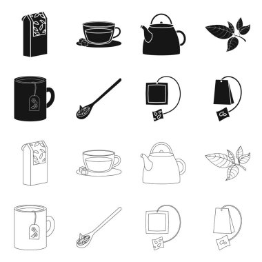 Sağlıklı ve çiçek işareti vektör tasarımı. Sağlıklı ve degrade hisse senedi vektör çizim seti.