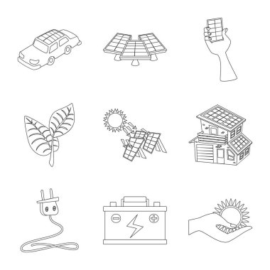 Yenilik ve teknoloji sembol yalıtılmış nesne. Yenilik ve doğa hisse senedi simgesi için web topluluğu.