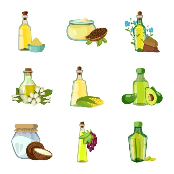 Vector illustration of bottle and glass  icon. Collection of bottle and agriculture vector icon for stock. — Stock Vector