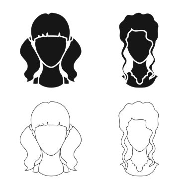 Profesyonel ve fotoğraf logo vektör Illustration. Profesyonel topluluğu ve hisse senedi için profil vektör simgesi.