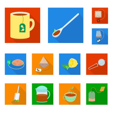 Ürün ve organik simge vektör Illustration. Ürün ve çiçek hisse senedi vektör çizim koleksiyonu.