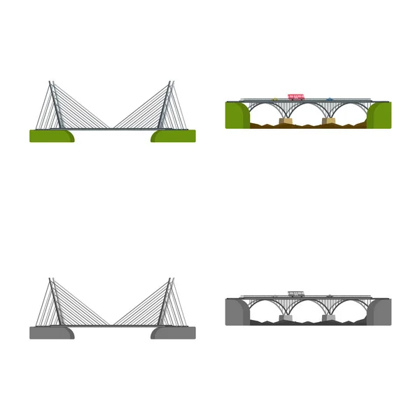 Diseño vectorial de conexión y símbolo de diseño. Colección de conexión y símbolo de stock lateral para web . — Archivo Imágenes Vectoriales