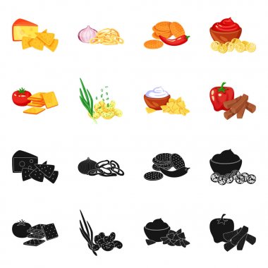 Tat ve daiç logo vektör Illustration. Tat ve organik hisse senedi vektör çizim koleksiyonu.