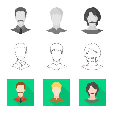 Profesyonel ve fotoğraf logo vektör tasarımı. Profesyonel ve profil hisse senedi simgesi için web topluluğu.
