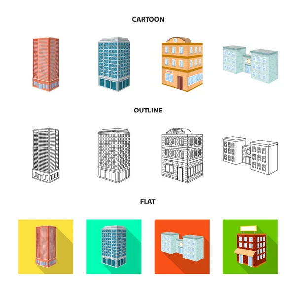 Diseño vectorial de la construcción y símbolo de la construcción. Colección de construcción y patrimonio símbolo de la web . — Vector de stock