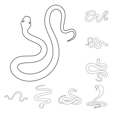 Yalıtılmış nesne bir zehir ve kötü işaret. Zehir kümesi ve ısırık hisse senedi vektör çizim.