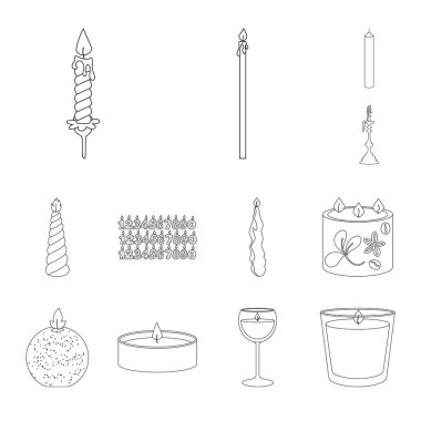 Kaynak ve töreni simge vektör Illustration. Hisse senedi için kaynak ve yangın vektör simge topluluğu.