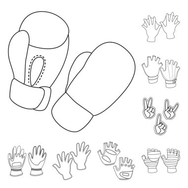 Aksesuar ve stil ikonu yalıtılmış nesne. Aksesuar ve farklı hisse senedi simgesi için web topluluğu.