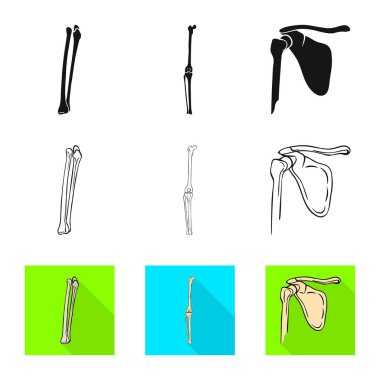 Tıp ve klinik logo vektör tasarımı. İlaç ve tıbbi hisse senedi simgesi için web topluluğu.