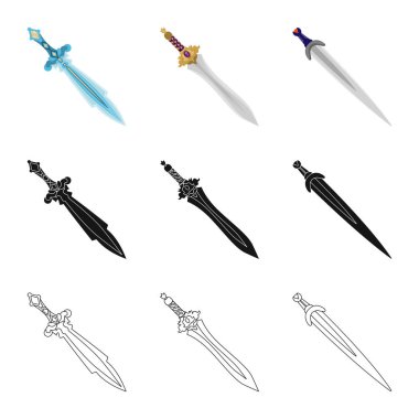 Oyun ve zırh sembolü yalıtılmış nesne. Oyun ve bıçak hisse senedi simgesi için web topluluğu.