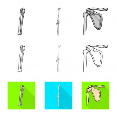 Tıp ve klinik simge vektör Illustration. İlaç ve tıbbi hisse senedi simgesi web için set.