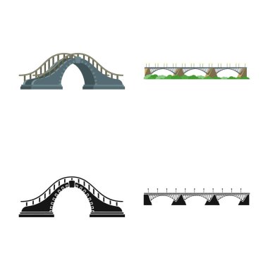 Vektör Illustration bağlantı ve tasarım sembolü. Bağlantı ve yan vektör simgesini hissenin koleksiyonu.