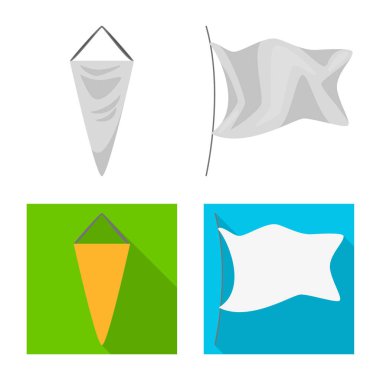 Doku ve sunum logo vektör Illustration. Hisse senedi için doku ve medya vektör simge kümesi.