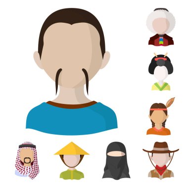 Ulus ve yarış logo vektör tasarımı. Ulus ve kullanıcı hisse senedi simgesi için web topluluğu.