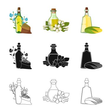 Sağlıklı ve sebze simgesi yalıtılmış nesne. Sağlıklı kümesi ve web için tarım hisse senedi simgesi.