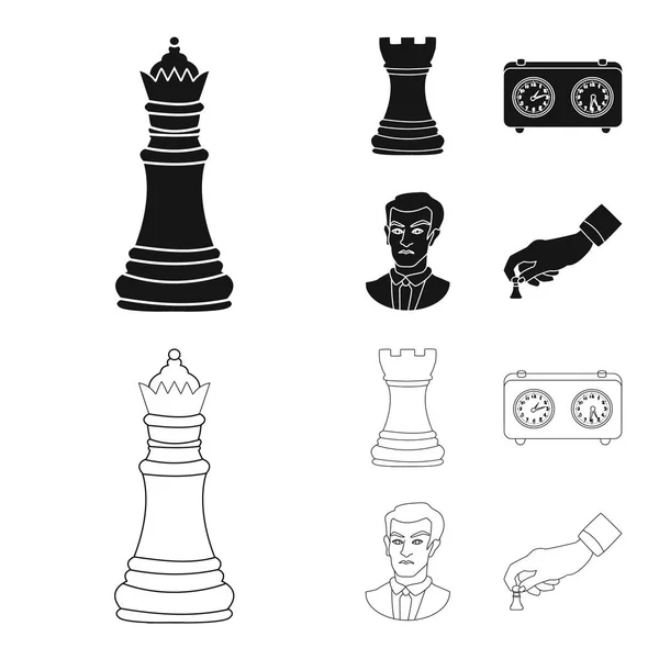 Векторный дизайн мат и тонкий логотип. Сбор символа "шах и мат" и целевого запаса для сети . — стоковый вектор