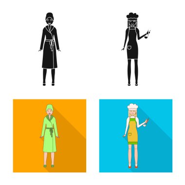 Duruş ve ruh hali simge vektör tasarımı. Duruş ve web için kadın hisse senedi simgesi.