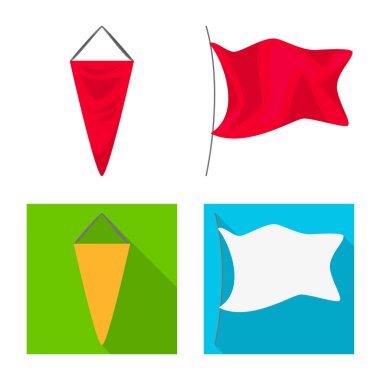 Doku ve sunu simge vektör Illustration. Doku ve medya hisse senedi vektör çizim topluluğu.