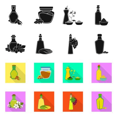 Sağlıklı ve sebze işareti yalıtılmış nesne. Tarım hisse senedi vektör çizim ve sağlıklı topluluğu.