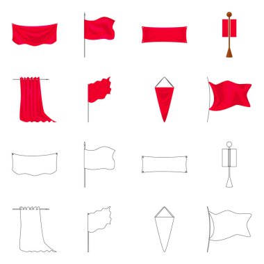 Doku ve sunu simge vektör Illustration. Web için doku ve medya hisse senedi simgesi kümesi.