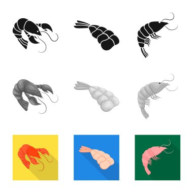 Meze ve okyanus simge vektör Illustration. Meze dizi ve hisse senedi için incelik vektör simgesi.