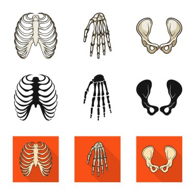 Tıp ve klinik logo vektör tasarımı. İlaç ve tıbbi hisse senedi simgesi için web topluluğu.