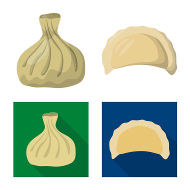 Ürünler ve pişirme simge yalıtılmış nesne. Ürünler ve web için meze hisse senedi simgesi.