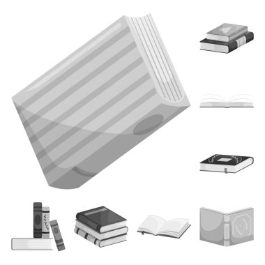 Eğitim vektör illüstrasyon ve kaynak işareti. Web için eğitim ve bilgi stok sembolü kümesi.