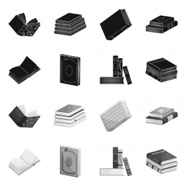 İzole işareti eğitim ve kapak nesne. Eğitim ve kitabevi hisse senedi vektör çizim koleksiyonu.