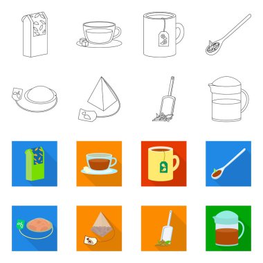 Sağlıklı ve çiçek işareti yalıtılmış nesne. Sağlıklı ve degrade hisse senedi vektör çizim topluluğu.