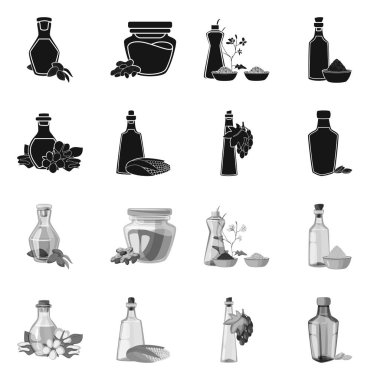 Sağlıklı ve sebze simge vektör tasarımı. Sağlıklı kümesi ve web için tarım hisse senedi simgesi.