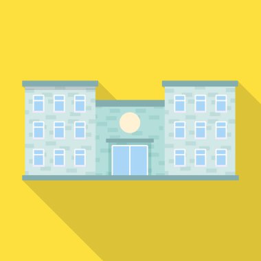 Hastane ve klinik işareti vektör tasarımı. Web için hastane ve ambulans stok sembolü seti.