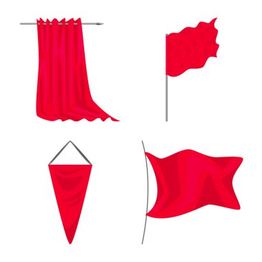 Promosyon vektör tasarımı ve Tekstil oturum açın. Promosyon ve beyaz hisse senedi vektör çizim seti.