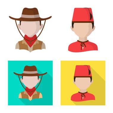 Kopyacı ve ikamet logo vektör tasarımı. Kopyacı ve kültür hisse senedi simgesi için web topluluğu.